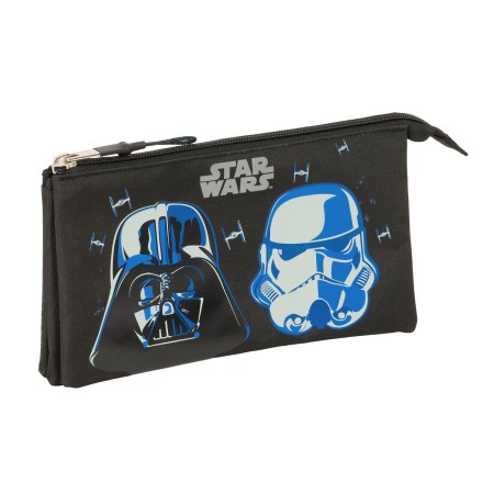 Trousse Fourre-Tout Triple Star Wars Rebellion Noir 22 x 12 x 3 cm: Plus de 300.000 produits de grandes marques en vente directe