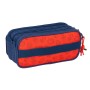 Trousse Fourre-Tout Triple Super Mario Trick Rouge Bleu foncé 21,5 x 10 x 8 cm: Plus de 300.000 produits de grandes marques en v
