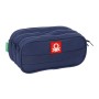 Trousse Fourre-Tout Triple Benetton Flag Blue marine 21,5 x 10 x 8 cm: Plus de 300.000 produits de grandes marques en vente dire