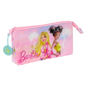 Trousse Fourre-Tout Triple Barbie Painterly Rose Bleu ciel 22 x 12 x 3 cm: Plus de 300.000 produits de grandes marques en vente 