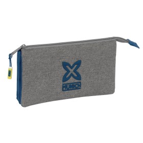 Trousse Fourre-Tout Triple Munich Street Bleu Gris 22 x 12 x 3 cm: Plus de 300.000 produits de grandes marques en vente directe 