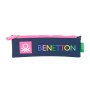 Fourre-tout Benetton Damero Blue marine 20 x 6 x 1 cm: Plus de 300.000 produits de grandes marques en vente directe à prix usine