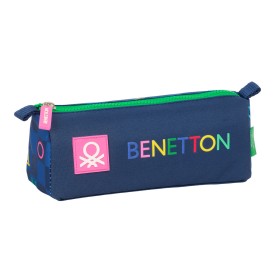 Fourre-tout Benetton Damero Blue marine 21 x 8 x 7 cm: Plus de 300.000 produits de grandes marques en vente directe à prix usine