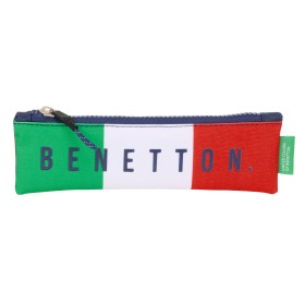 Fourre-tout Benetton Flag Blue marine 20 x 6 x 1 cm: Plus de 300.000 produits de grandes marques en vente directe à prix usine s