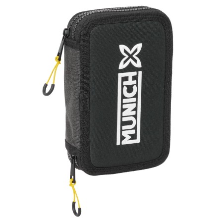 Trousse Scolaire avec Accessoires Munich Topo Noir 12.5 x 19.5 x 4 cm 29 Pièces: Plus de 300.000 produits de grandes marques en 