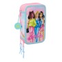 Trousse Scolaire avec Accessoires Barbie Painterly Rose Bleu ciel 12,5 x 19,5 x 5,5 cm 37 Pièces: Plus de 300.000 produits de gr