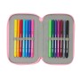 Trousse Scolaire avec Accessoires Barbie Painterly Rose Bleu ciel 12,5 x 19,5 x 5,5 cm 37 Pièces: Plus de 300.000 produits de gr