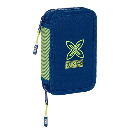 Trousse Scolaire avec Accessoires Munich North Blue marine 12.5 x 19.5 x 4 cm 29 Pièces: Plus de 300.000 produits de grandes mar
