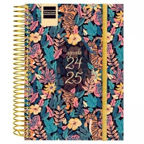 Agenda Finocam Tiger Multicouleur 1/8 12 x 16,4 cm 2024-2025: Plus de 300.000 produits de grandes marques en vente directe à pri