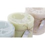 Bougie DKD Home Decor Vanille Cire Basique (12 x 12 x 12 cm) (3 Unités): Plus de 300.000 produits de grandes marques en vente di