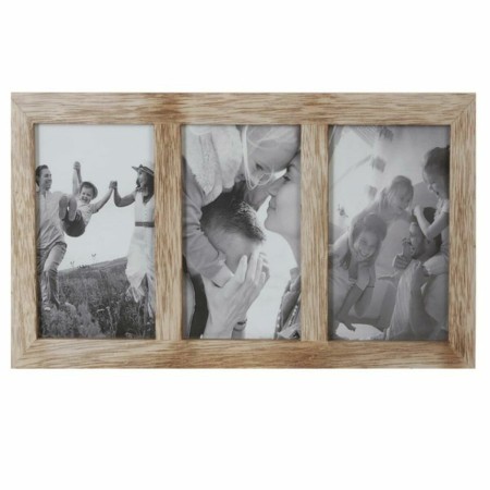 Cadre photo DKD Home Decor Verre Naturel Montagne Bois MDF (35 x 1,2 x 18 cm): Plus de 300.000 produits de grandes marques en ve