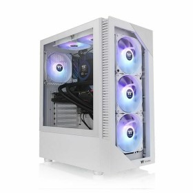Boîtier ATX semi-tour THERMALTAKE View 200 TG Snow ARGB Blanc: Plus de 300.000 produits de grandes marques en vente directe à pr