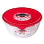 Panier-repas rond avec couvercle Ô Cuisine Prep&store Ocu Rouge 2 L 22 x 22 x 11 cm verre (3 Unités): Plus de 300.000 produits d