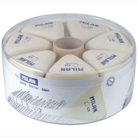 Gomme Milan Cuddle Collection 28 Unités Lot Blanc 5,1 x 4,6 x 1,3 cm: Plus de 300.000 produits de grandes marques en vente direc