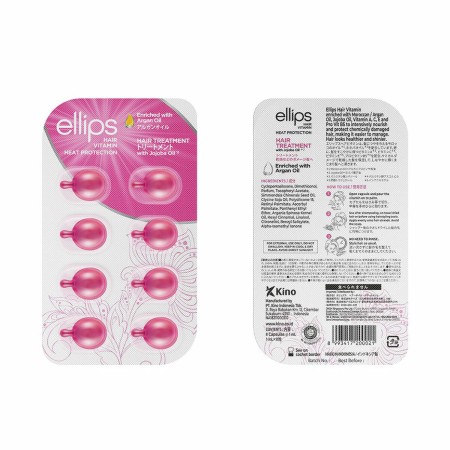 Vitamines Ellips Hair Treatment Comprimés Thermoprotecteur Huile d'Argan: Plus de 300.000 produits de grandes marques en vente d