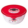 Panier-repas rond avec couvercle Ô Cuisine Prep&store Ocu Rouge 1 L 17 x 17 x 9 cm verre (3 Unités): Plus de 300.000 produits de