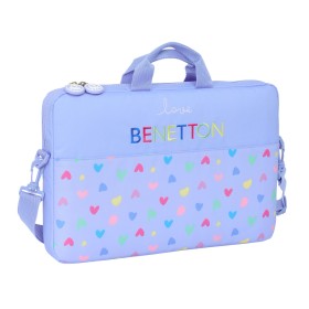 Housse pour ordinateur portable Benetton Lila Lila 40 x 27 x 4 cm: Plus de 300.000 produits de grandes marques en vente directe 