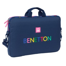 Housse pour ordinateur portable Benetton Damero Blue marine 40 x 27 x 4 cm: Plus de 300.000 produits de grandes marques en vente