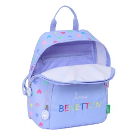 Sac à dos Casual Benetton Lila Lila 25 x 30 x 13 cm: Plus de 300.000 produits de grandes marques en vente directe à prix usine s