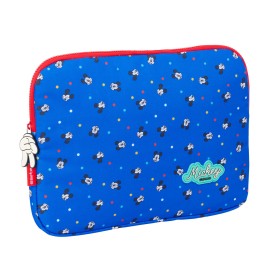 Housse d'ordinateur portable Mickey Mouse Clubhouse Good day Bleu 15,6'' 39,5 x 27,5 x 3,5 cm: Plus de 300.000 produits de grand