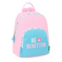 Sac à dos Casual Benetton Unique Rose Turquoise 25 x 30 x 13 cm: Plus de 300.000 produits de grandes marques en vente directe à 