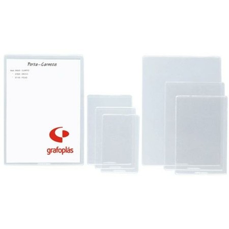 Étui pour Carte d'Identité Grafoplas Transparent PVC (25 Unités): Plus de 300.000 produits de grandes marques en vente directe à