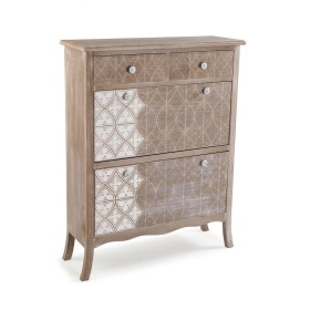 Range-chaussures Versa Lyra Bois de paulownia Bois MDF 30 x 110 x 85 cm: Plus de 300.000 produits de grandes marques en vente di