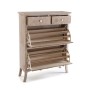 Range-chaussures Versa Lyra Bois de paulownia Bois MDF 30 x 110 x 85 cm: Plus de 300.000 produits de grandes marques en vente di