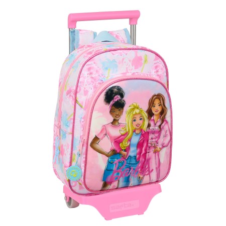 Cartable à roulettes Barbie Painterly Rose Bleu ciel 26 x 11 x 67 cm 26 x 34 x 11 cm: Plus de 300.000 produits de grandes marque
