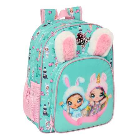 Cartable Na!Na!Na! Surprise Bunny Rose Turquoise 32 x 38 x 12 cm: Plus de 300.000 produits de grandes marques en vente directe à