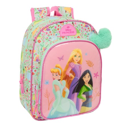 Cartable Disney Princess Bloom Rose Aigue marine 26 x 34 x 11 cm: Plus de 300.000 produits de grandes marques en vente directe à