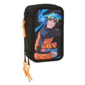 Pochette à crayons triple Naruto Noir 12,5 x 19,5 x 5,5 cm 37 Pièces: Plus de 300.000 produits de grandes marques en vente direc