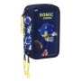 Pochette à crayons triple Sonic City Bleu 12,5 x 19,5 x 5,5 cm 37 Pièces: Plus de 300.000 produits de grandes marques en vente d