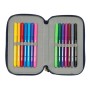 Pochette à crayons triple Sonic City Bleu 12,5 x 19,5 x 5,5 cm 37 Pièces: Plus de 300.000 produits de grandes marques en vente d