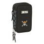 Pochette à crayons triple One Piece Pirates Noir 12,5 x 19,5 x 5,5 cm 37 Pièces: Plus de 300.000 produits de grandes marques en 