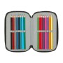 Pochette à crayons triple One Piece Pirates Noir 12,5 x 19,5 x 5,5 cm 37 Pièces: Plus de 300.000 produits de grandes marques en 