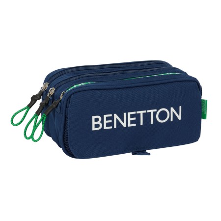 Fourre-tout Benetton Green Blue marine 21,5 x 10 x 8 cm: Plus de 300.000 produits de grandes marques en vente directe à prix usi