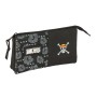 Fourre-tout One Piece Pirates Noir 22 x 12 x 3 cm: Plus de 300.000 produits de grandes marques en vente directe à prix usine sur
