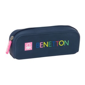 Fourre-tout Benetton Damero Blue marine 18.5 x 7.5 x 5.5 cm: Plus de 300.000 produits de grandes marques en vente directe à prix