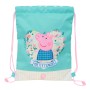 Sac à dos serré par des ficelles Peppa Pig Pretty flowers Jaune Menthe 26 x 34 x 1 cm: Plus de 300.000 produits de grandes marqu