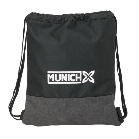 Sac à dos serré par des ficelles Munich Topo Noir 35 x 40 x 1 cm: Plus de 300.000 produits de grandes marques en vente directe à