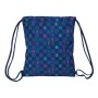 Sac à dos serré par des ficelles Benetton Damero Blue marine 35 x 40 x 1 cm: Plus de 300.000 produits de grandes marques en vent