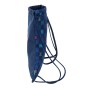 Sac à dos serré par des ficelles Benetton Damero Blue marine 35 x 40 x 1 cm: Plus de 300.000 produits de grandes marques en vent