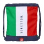 Sac à dos serré par des ficelles Benetton Flag Blue marine 35 x 40 x 1 cm: Plus de 300.000 produits de grandes marques en vente 