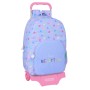 Cartable à roulettes Benetton Lila Lila 30 x 46 x 14 cm: Plus de 300.000 produits de grandes marques en vente directe à prix usi