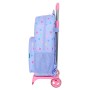 Cartable à roulettes Benetton Lila Lila 30 x 46 x 14 cm: Plus de 300.000 produits de grandes marques en vente directe à prix usi