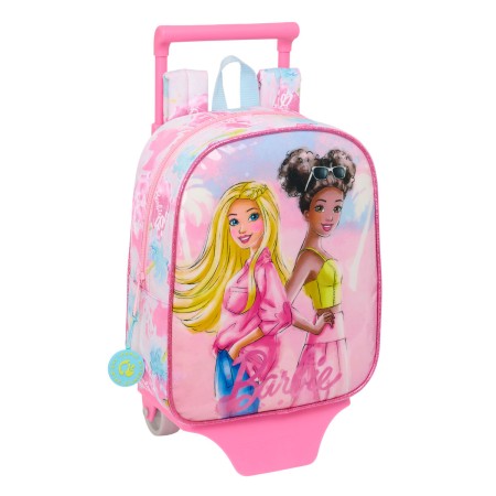 Cartable à roulettes Barbie Painterly Rose Bleu ciel 22 x 27 x 10 cm: Plus de 300.000 produits de grandes marques en vente direc