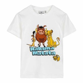 T shirt à manches courtes Enfant The Lion King Blanc: Plus de 300.000 produits de grandes marques en vente directe à prix usine 