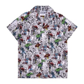 T shirt à manches courtes Enfant Marvel Gris clair: Plus de 300.000 produits de grandes marques en vente directe à prix usine su