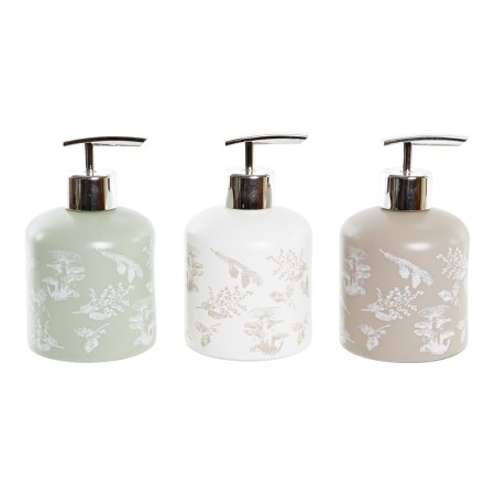 Distributeur de Savon DKD Home Decor Verre ABS 350 ml (8 x 8 x 14 cm) (3 Unités): Plus de 300.000 produits de grandes marques en